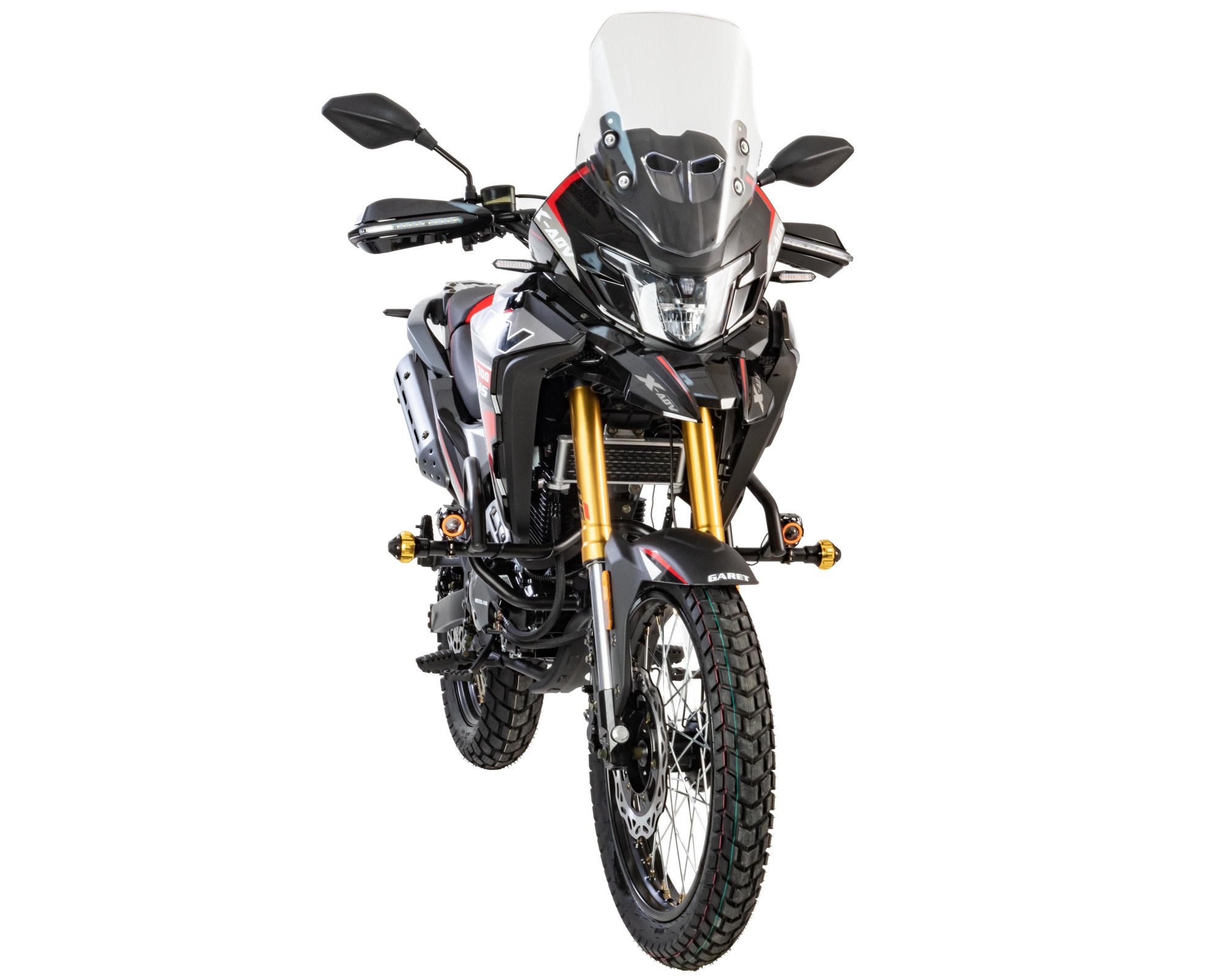 Мотоцикл Кросс 300 ENDURO GARET 19/17 черный